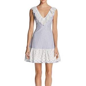 Lucy Paris-🌸 V neck Dress